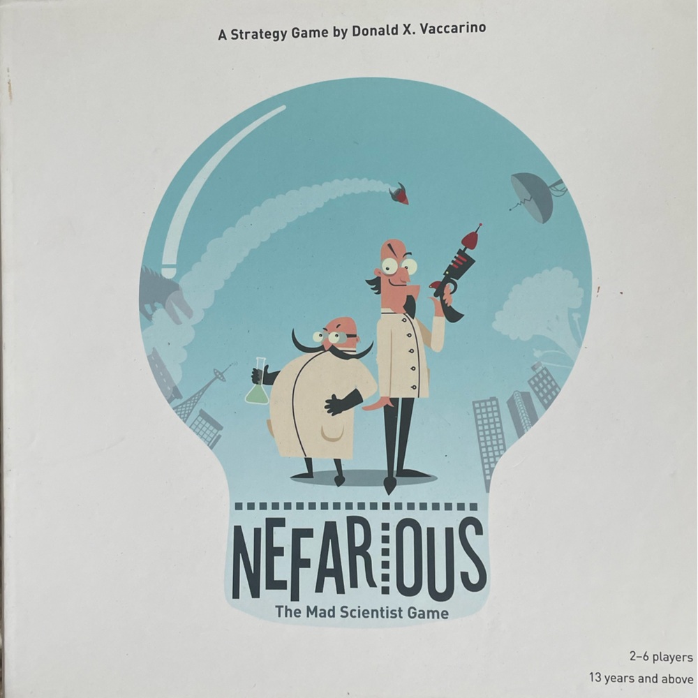 Nefarious Board Game - Complete